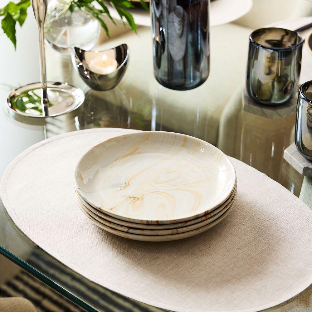 Marble Swirl Salad Plates West Elm Australia